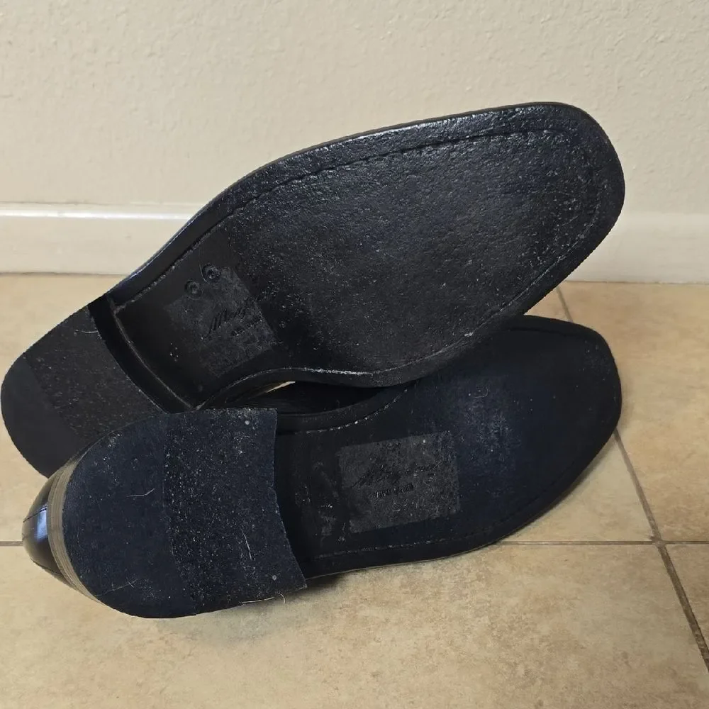 Mezlan Classic Black Oxford Shoes